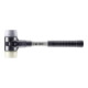 Halder SchonhammerSimplex Fiber. 60mm TPE-mid/Nylon-5