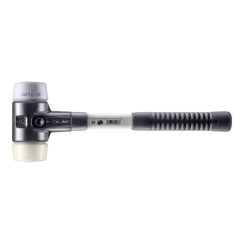 Halder SchonhammerSimplex Fiber. 60mm TPE-mid/Nylon
