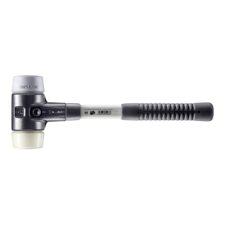 Halder SchonhammerSimplex Fiber. 60mm TPE-mid/Nylon