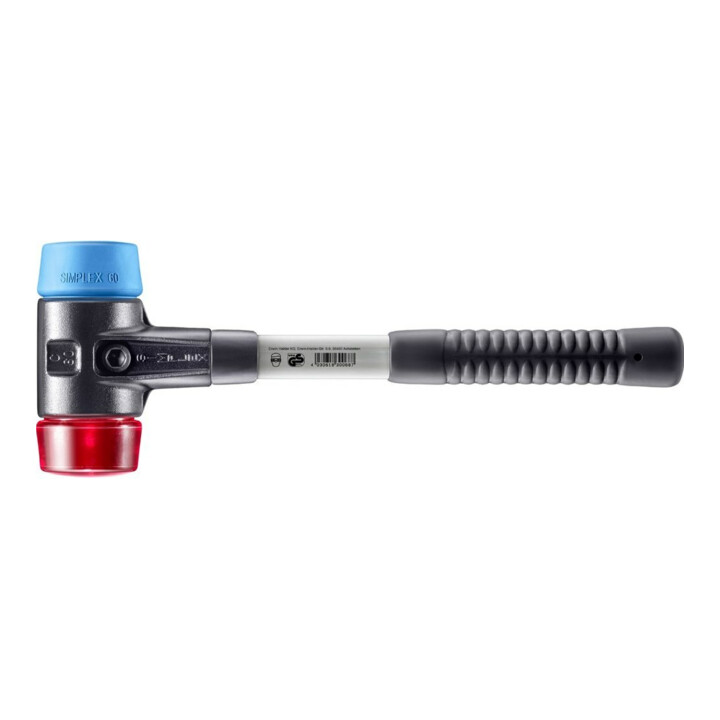 Halder SchonhammerSimplex Fiber. 60mm TPE-soft/Pla.
