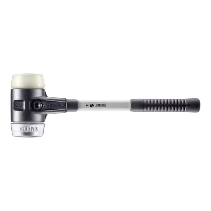 Halder SchonhammerSimplex Fiber. 80mm Nylon/Weichm.