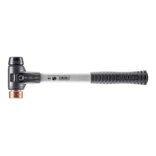 Halder SchonhammerSimplex Fibre. 30 mm Caoutchouc/Cuivre