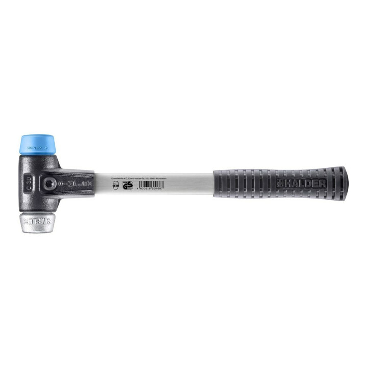 Halder SchonhammerSimplex Fibre. 30 mm TPE doux/WM