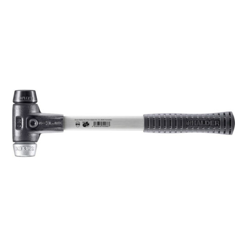 Halder SchonhammerSimplex Fibre. 30mm Caoutchouc/Mou.