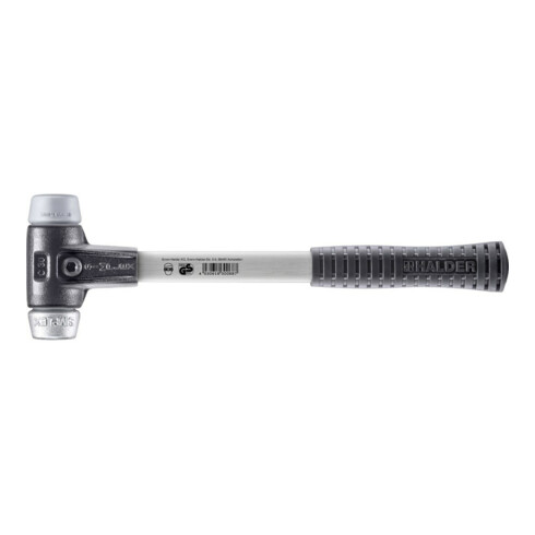 Halder SchonhammerSimplex Fibre. 30mm TPE-milieu/WM.