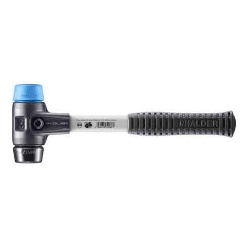 Halder SchonhammerSimplex Fibre 40 mm TPE doux/Caoutchouc
