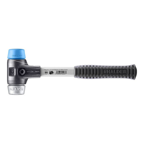 Halder SchonhammerSimplex Fibre. 40mm TPE-doux/WM
