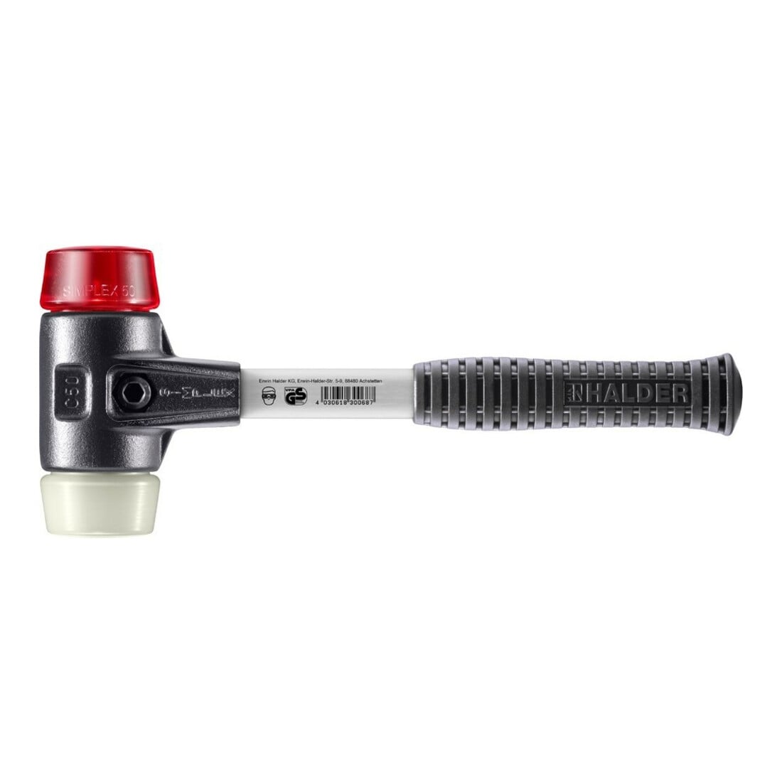 Halder SchonhammerSimplex Fibre 50 mm Plastique/Nylon