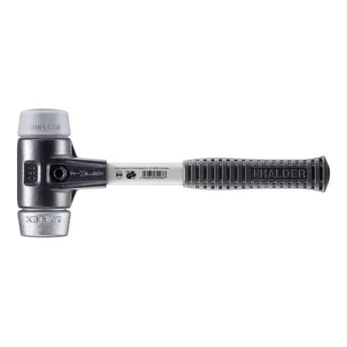 Halder SchonhammerSimplex Fibre. 50 mm TPE-milieu/WM.