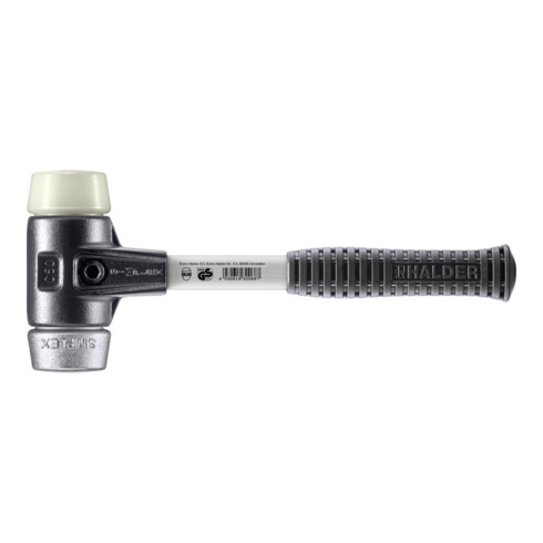 Halder SchonhammerSimplex Fibre. 50mm Nylon/Matière souple