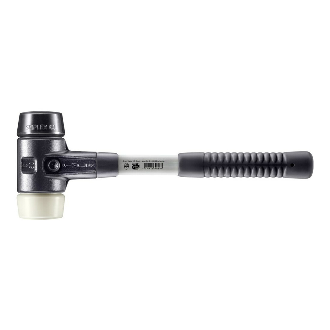 Halder SchonhammerSimplex Fibre 60 mm Caoutchouc/Nylon