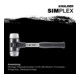 Halder SchonhammerSimplex Fibre. 60 mm Superpl./WM.-5