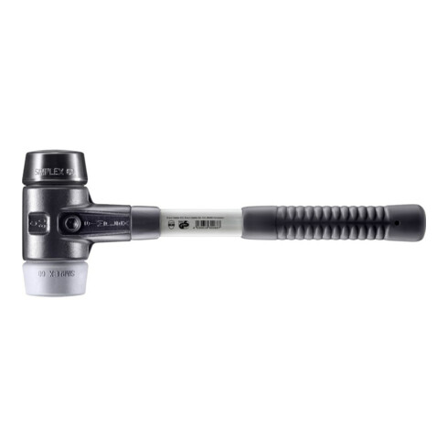 Halder SchonhammerSimplex Fibre. 60mm Caoutchouc/TPE-moyen