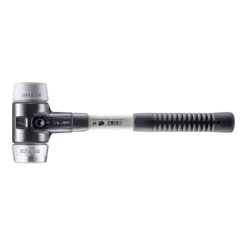 Halder SchonhammerSimplex Fibre. 60mm TPE-milieu/WM.