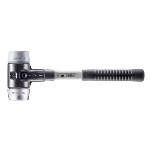 Halder SchonhammerSimplex Fibre. 60mm TPE-milieu/WM.