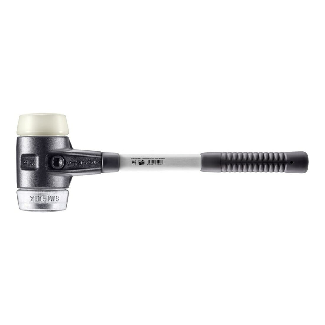 Halder SchonhammerSimplex Fibre. 80mm Nylon/Matière souple