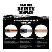 Schonhammerstiel SIMPLEX 60mm Hickory Halder