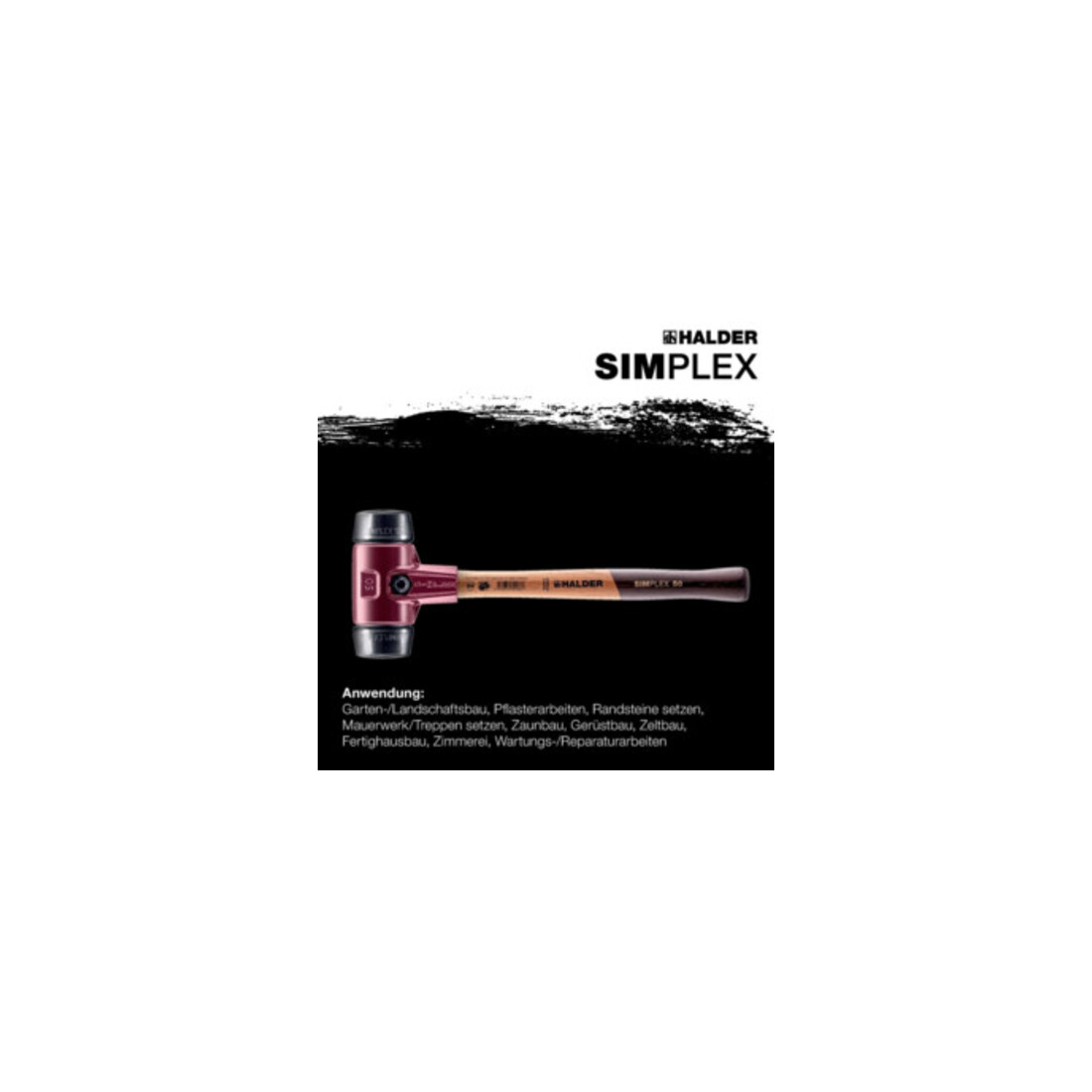 Halder Schonhammer Simplex EH-3002, Gummi-Einsatz