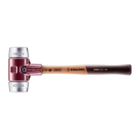 Halder SIMPLEX-Schonhammer mit Weichmetall-Einsätzen 60G mm