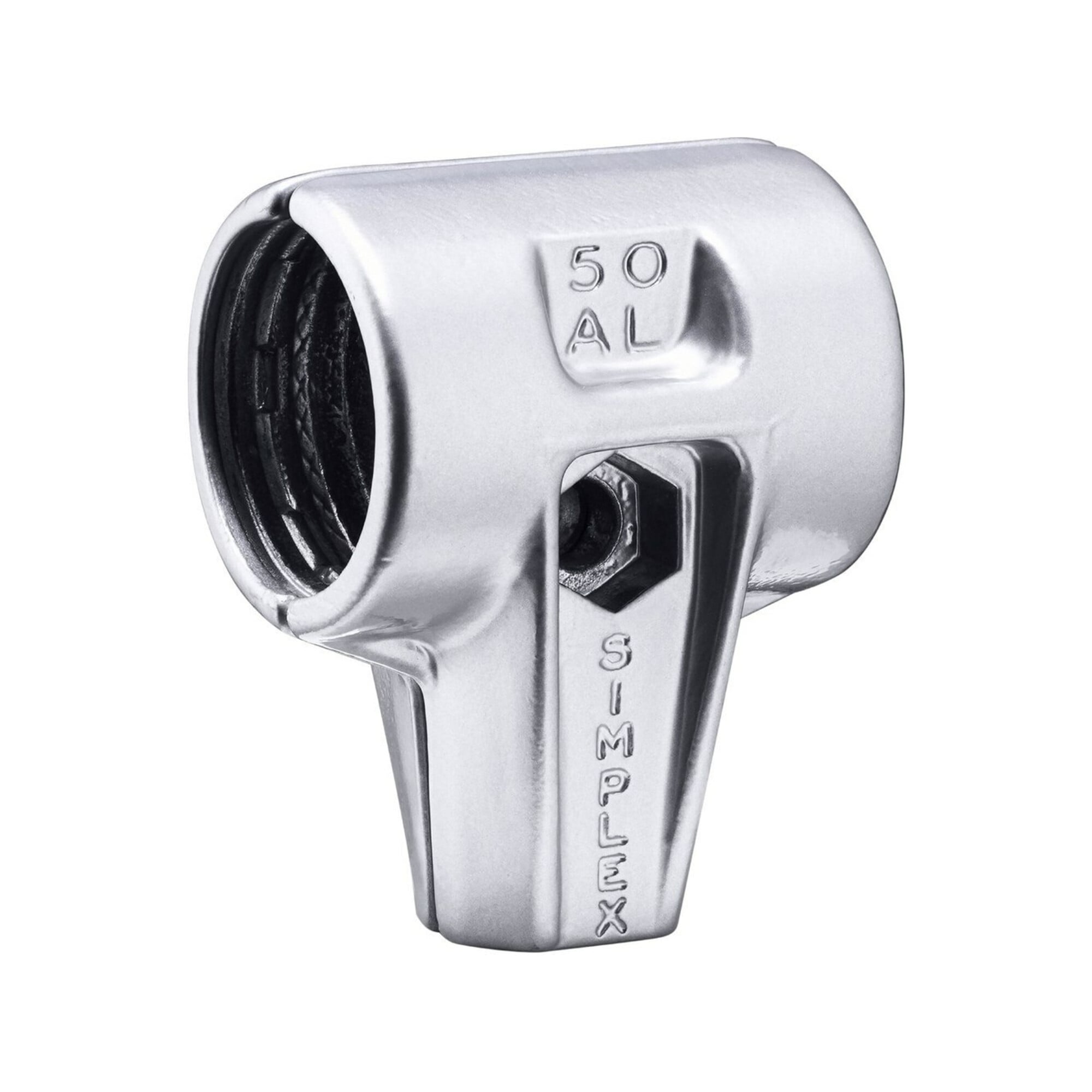 Halder SIMPLEX-Schonhammergehäuse ohne Einsätze, ohne Stiel 50A mm