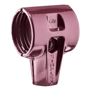 Halder SIMPLEX-Schonhammergehäuse ohne Einsätze, ohne Stiel 60G mm