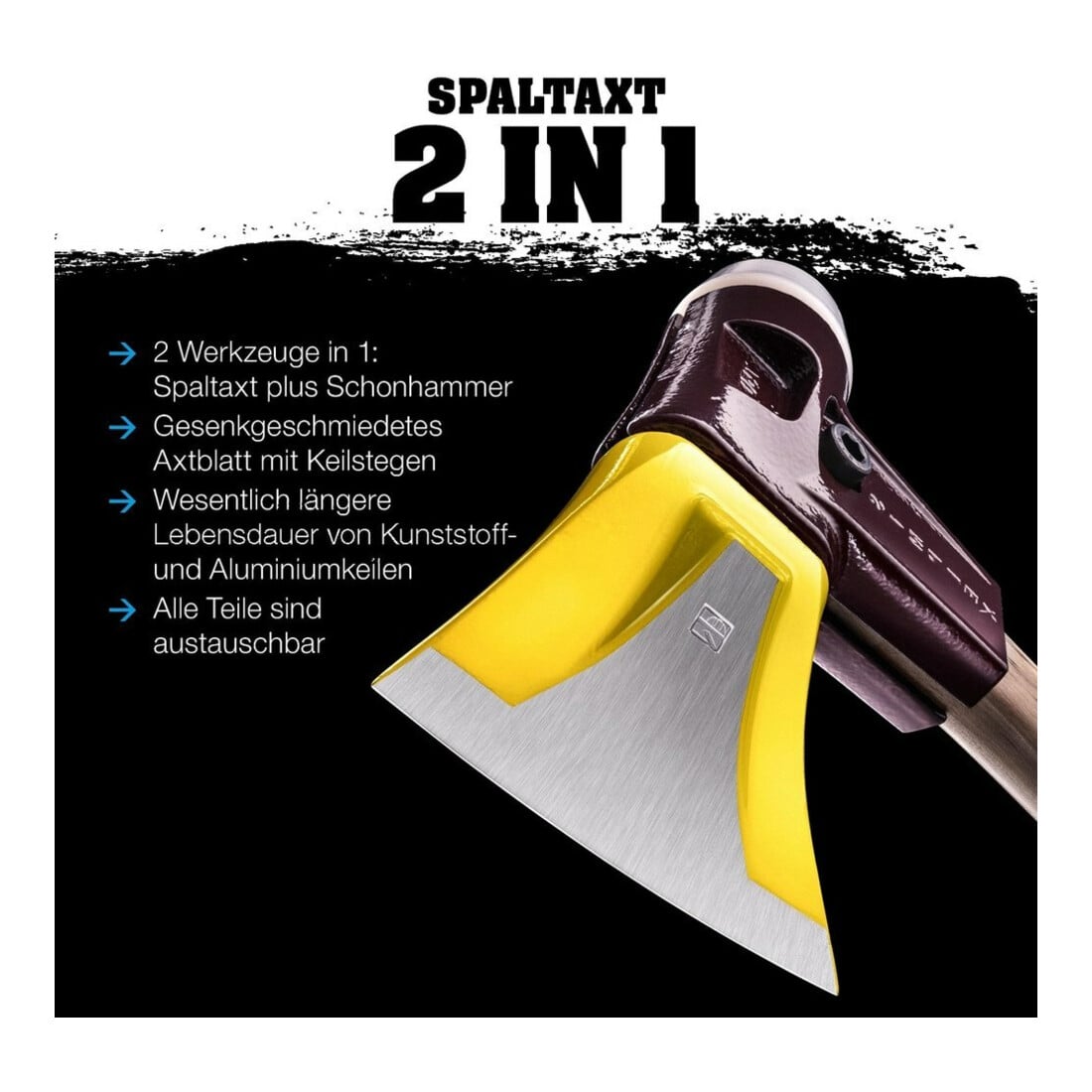 Halder Spaltaxt SIMPLEX D.50mm Hickory