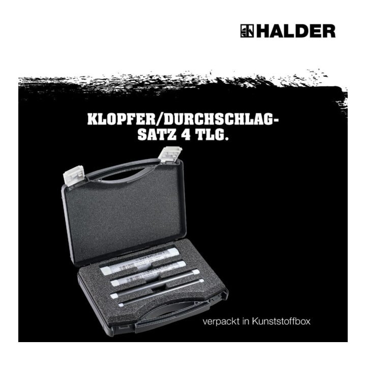 Halder SUPERCRAFT Ensemble de maillets/percussion 4 pcs sans recul