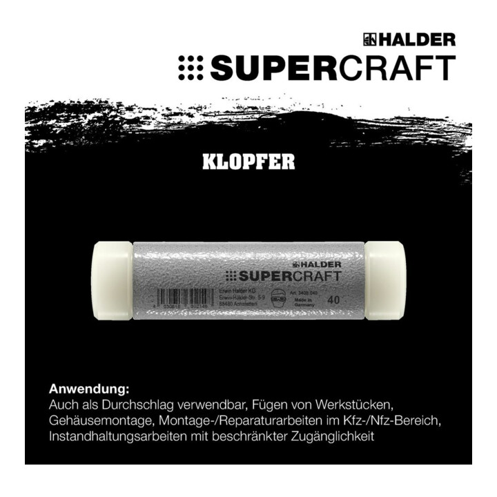 Halder SUPERCRAFT Ensemble de maillets/percussion 4 pcs sans recul