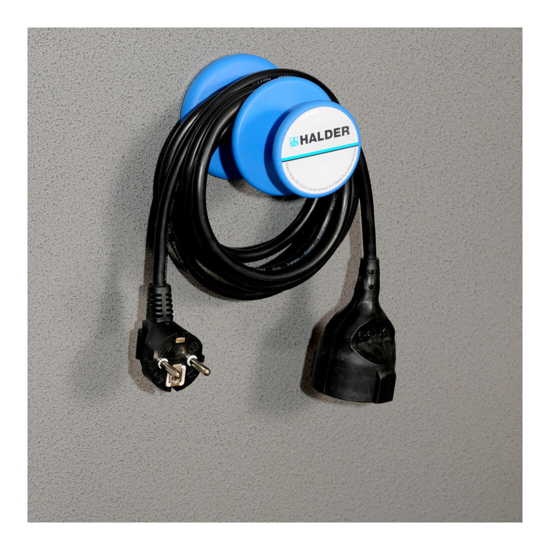 Halder Support magnétique bleu