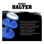 Halder Support magnétique bleu-5