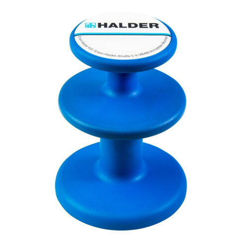Halder Support magnétique bleu
