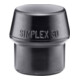 Halder Testa martello semplice 30mm gomma SIMPLEX-1
