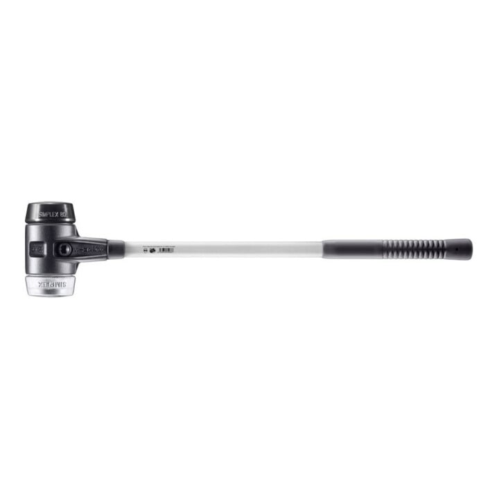 Halder Vorschlaghammer .Simplex Fiber. 80 mm Caoutchouc/Mou
