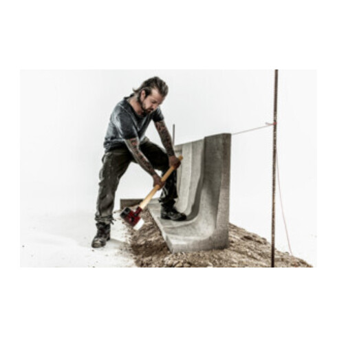 Halder Vorschlaghammer SIMPLEX Kopf-D.80mm L.800mm Superplast.weiß/Gum.schwarz mittelh.