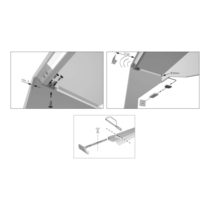 halemeier Innoline Plus nw 12V 5.2W L1001-1100mm IR Sensor