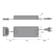 halemeier LED EVG 12VDC, 0-50W 200-240V, 50/60Hz, 2m EFS-3