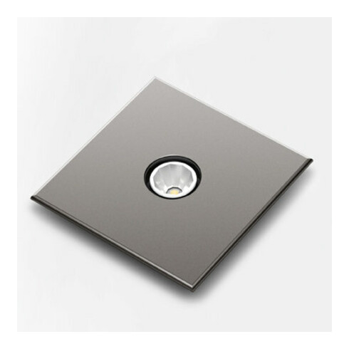 halemeier LED PowerLite square Edelstahl ww