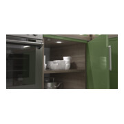 halemeier LED Sign Plus eck., Alu Opt.nw,12V,2.3W,IP44,2m