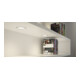 halemeier LED Sign Plus ru, Alu Op. nw, 12V, 2.3W, IP 44, 2m-1