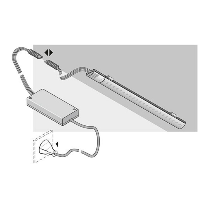 halemeier LED SuperStripe nw 200mm 24VDC, 2.9W