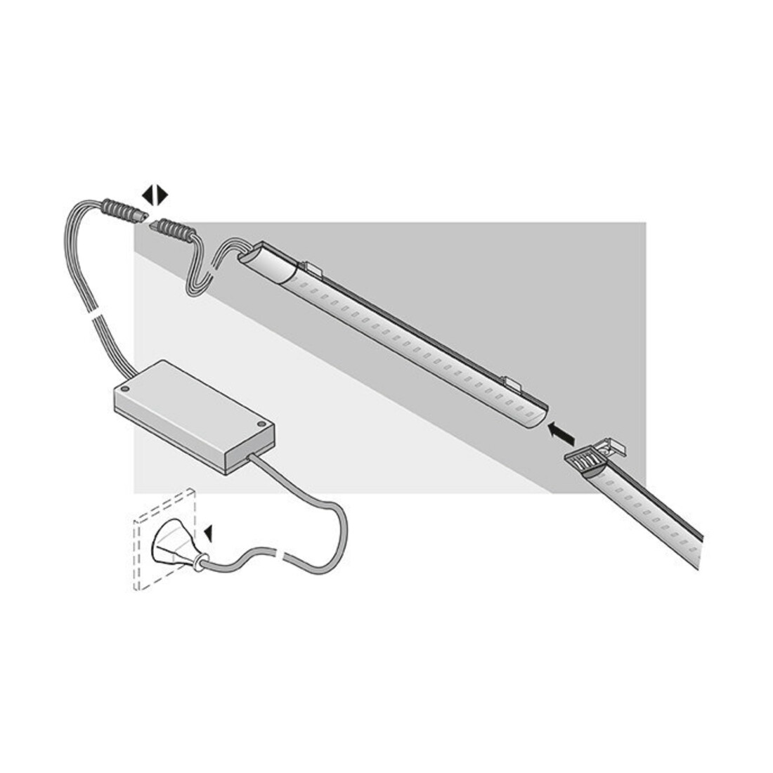 halemeier LED SuperStripe ww 200mm 24VDC, 2.9W