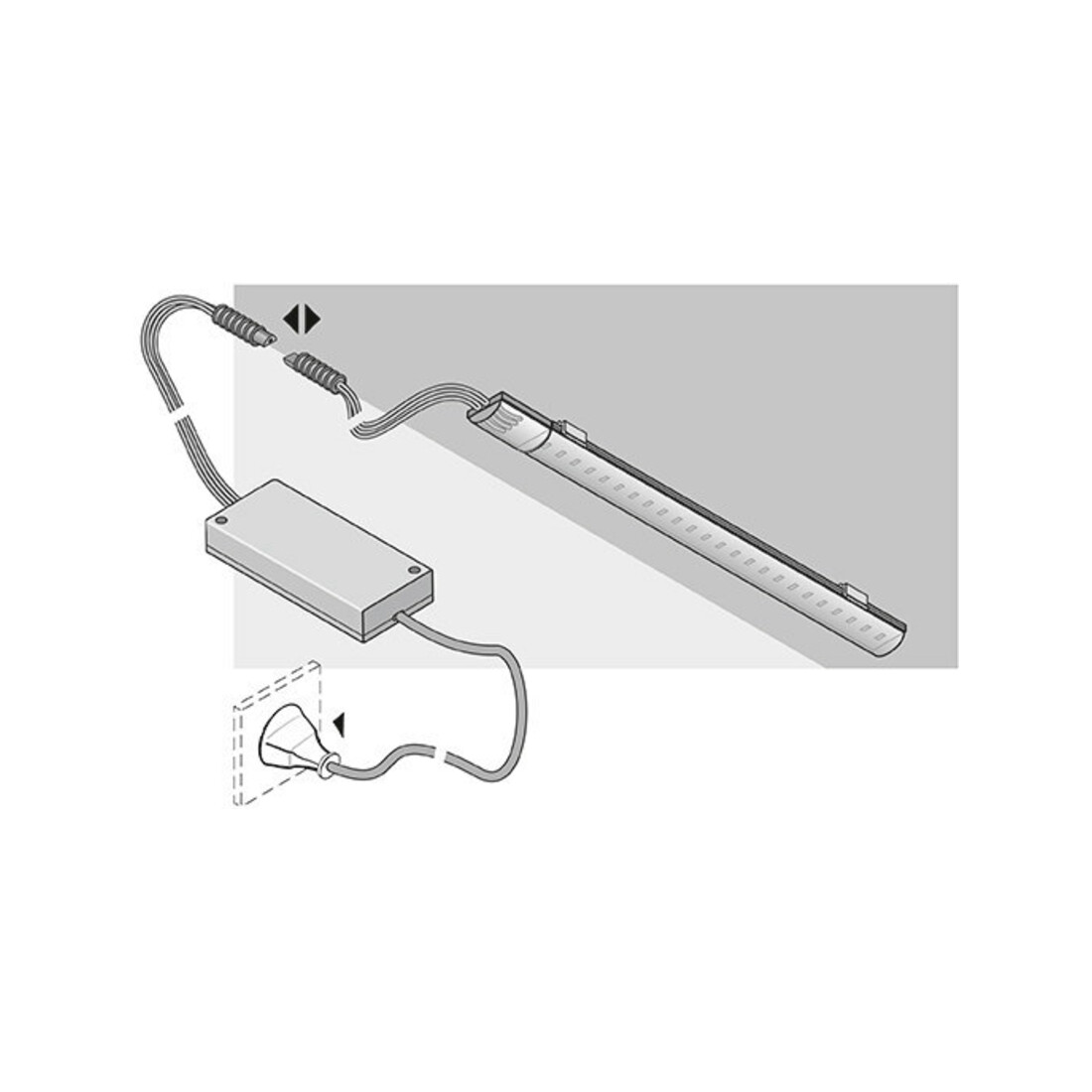 halemeier LED SuperStripe ww 200mm 24VDC, 2.9W
