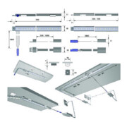 halemeier LED SuperStripe ww 300mm 24VDC, 3.6W-4