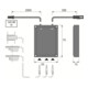 halemeier MultiSwitch Infrarotsens. IR Sensor 1.8m LTG-4