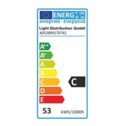 Halogen-Stecklampe 50W 910Lm 12V dimmbar warm weiß GY6,35 3000K-5