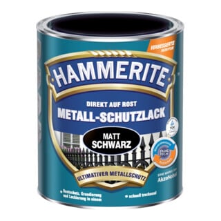 HAMMERITE Metallschutz-Lack 750 ml matt schwarz