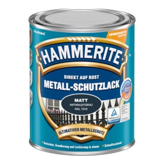 HAMMERITE Metallschutzlack 750 ml matt anthrazitgrau