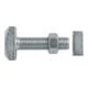 Hammerkopfschraube R 88972 Typ 72/48 M24x100 Mu 4.6 feuerverz. 10St. HALFEN
