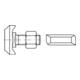 Hammerkopfschraube R 88972 Typ 72/48 M24x100 Mu 4.6 feuerverz. 10St. HALFEN