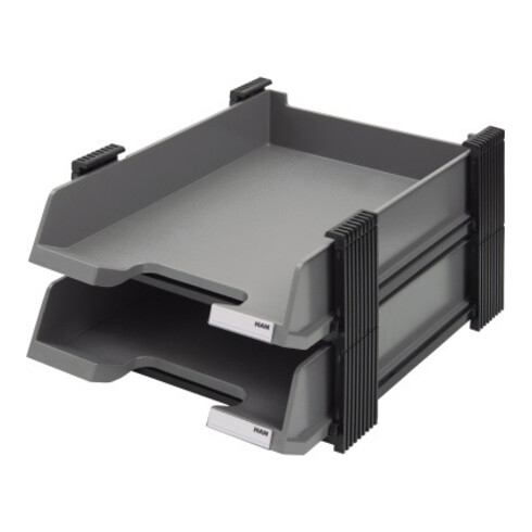 HAN Briefablage DUETT 10320-191 DIN A4/C4 2 Briefablagen d.gr